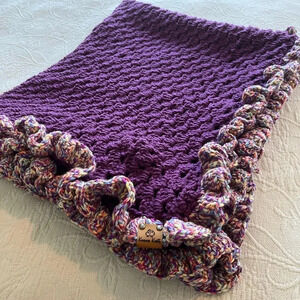 NWT 30x38 baby blanket, handmade. New